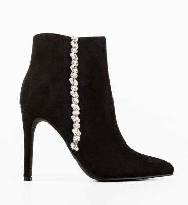 Botine dama Maram Negre