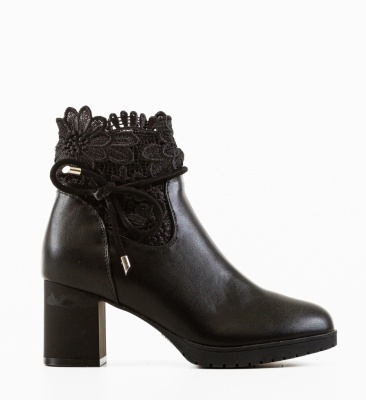 Botine dama Nelnel Negre 2