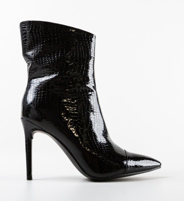 Botine dama Yassin Negre