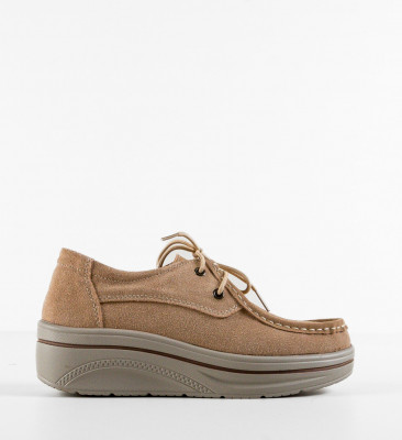 Pantofi Casual Auron Bej