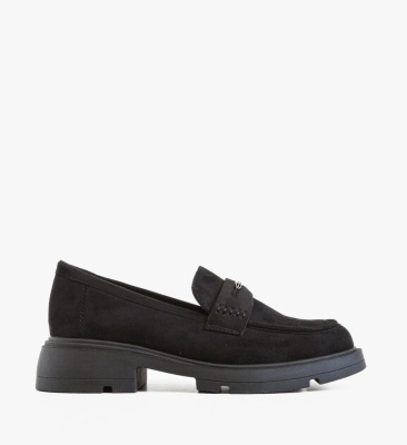 Pantofi casual dama Corsera Negri 2