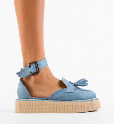 Pantofi Casual Kalin Albastri 2