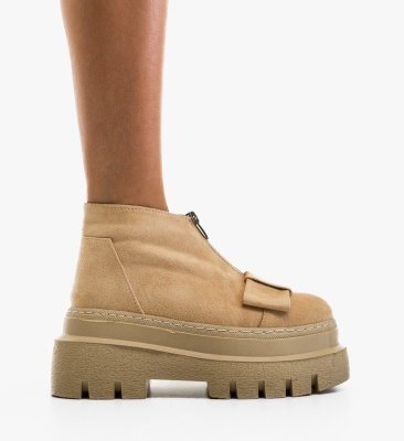 Pantofi Casual Parqua Bej 2