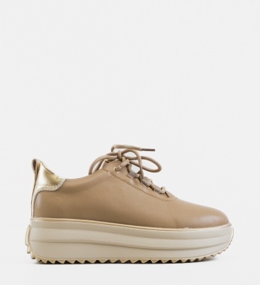 Pantofi Casual Tetyk Khaki