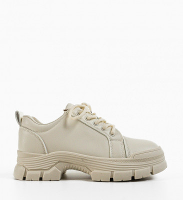 Pantofi Casual Tillie Bej