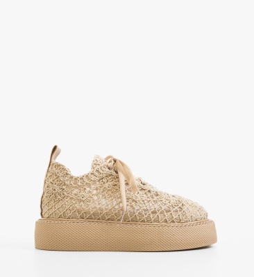 Pantofi Casual Ystory Bej 2