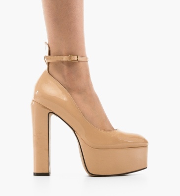 Pantofi dama Azhaah Bej