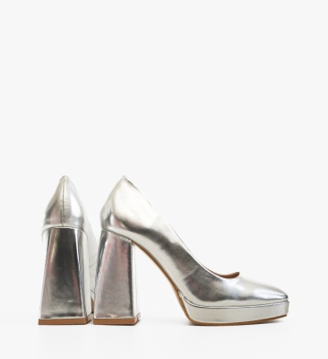 Pantofi dama Davis Argintii