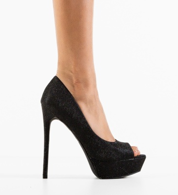 Pantofi dama Ferguson Negri 3