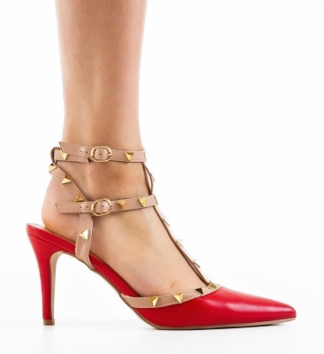Pantofi dama Huberta Rosii