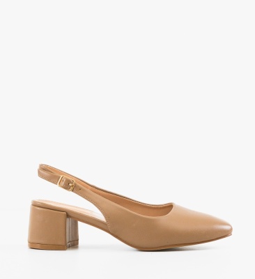 Pantofi dama Kheian Khaki