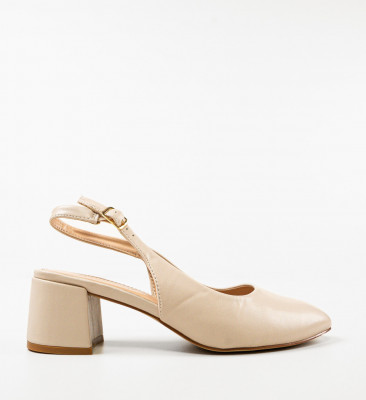 Pantofi dama Kytal Bej
