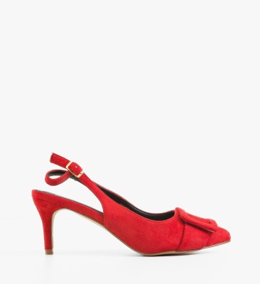 Pantofi dama Luleo Rosii