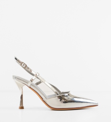 Pantofi dama Ohca Argintii