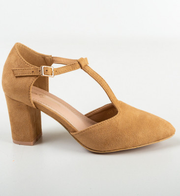 Pantofi Serio Camel
