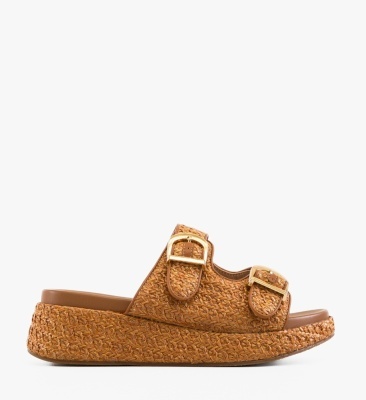 Papuci dama Ucrey Camel