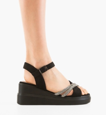 Platforme dama Mykfa Negre