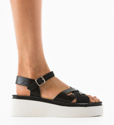 Sandale dama Calgary Negre