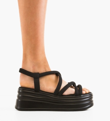 Sandale dama Criman Negre