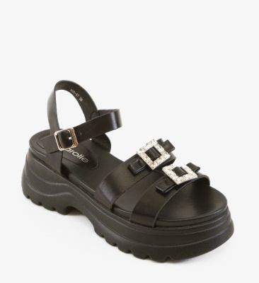 Sandale dama Danold Negre