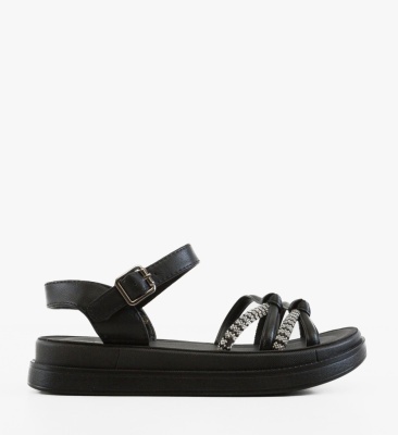 Sandale dama Deep Negre