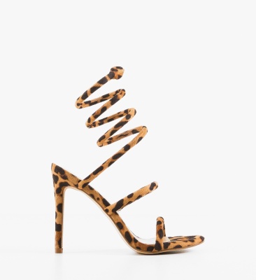 Sandale dama Seamu Animal Print