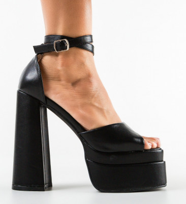 Sandale dama Tidis Negre