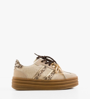 Sneakers dama Boomby Bej