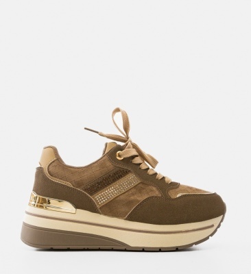 Sneakers dama Byeny Khaki