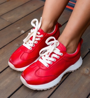 Sneakers dama Hober Rosii