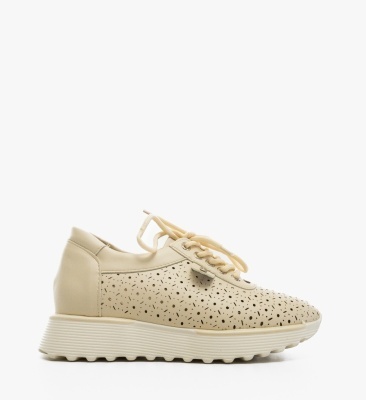 Sneakers dama Lammer Bej