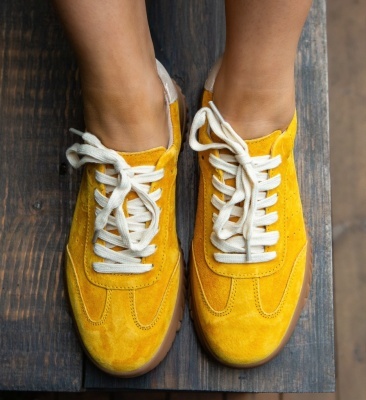 Sneakers dama Nygery Galbeni