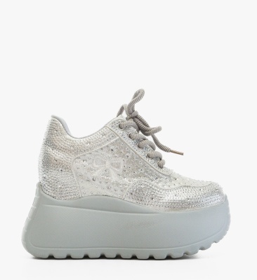 Sneakers dama Ohale Argintii
