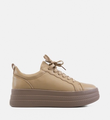 Sneakers dama Praka Bej 2