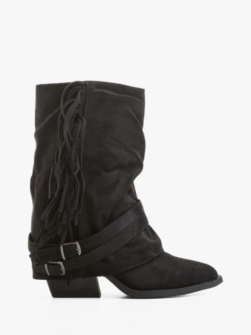 Botine dama Davies Negre