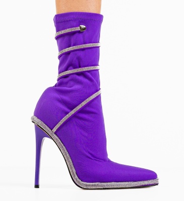 Botine dama Marijn Mov