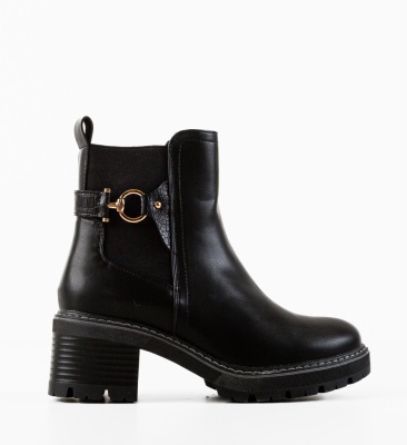 Botine dama Ross Negre