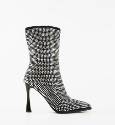 Botine dama Wobiza Negre