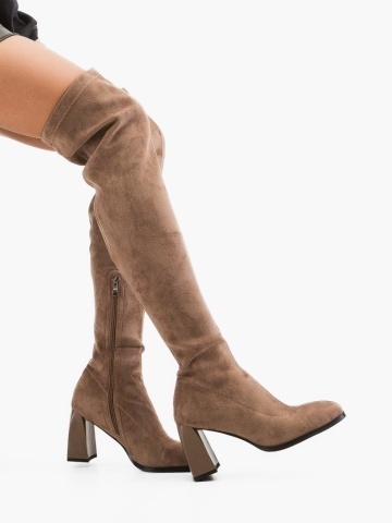 Cizme dama Haggel Khaki