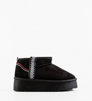 Cizme tip Ug Bar Negre