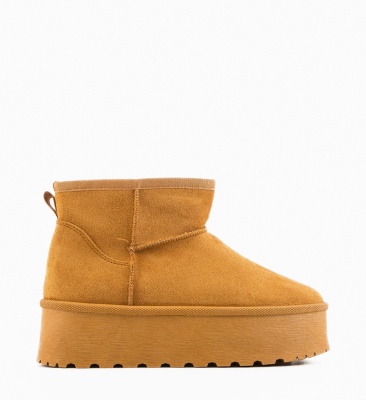 Cizme tip UG Latte Camel