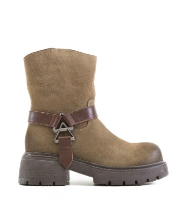 Ghete dama Terry Khaki
