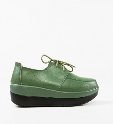 Pantofi Casual Creamt Verzi