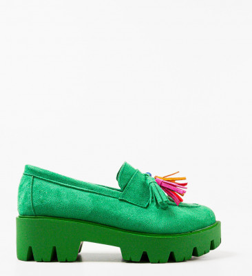 Pantofi Casual dama Kuciure Verzi