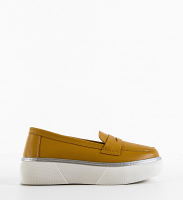 Pantofi Casual dama Prossy Galbeni