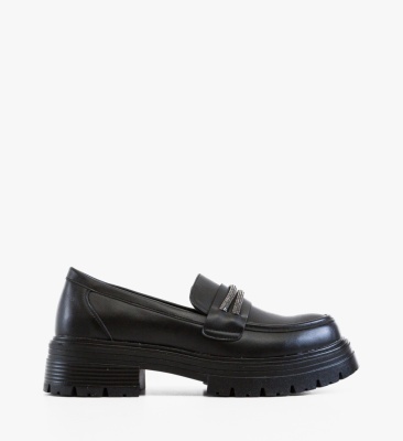 Pantofi casual dama Uster Negri
