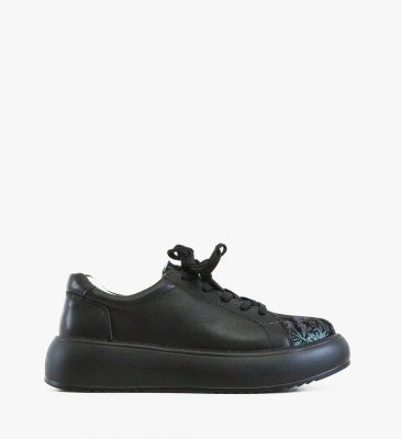 Pantofi Casual Floray Negri