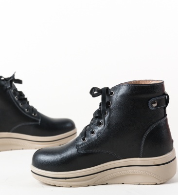 Pantofi Casual Lakiob Negri