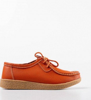 Pantofi Casual Niko Portocalii