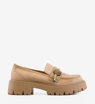 Pantofi Casual Nuritona Khaki